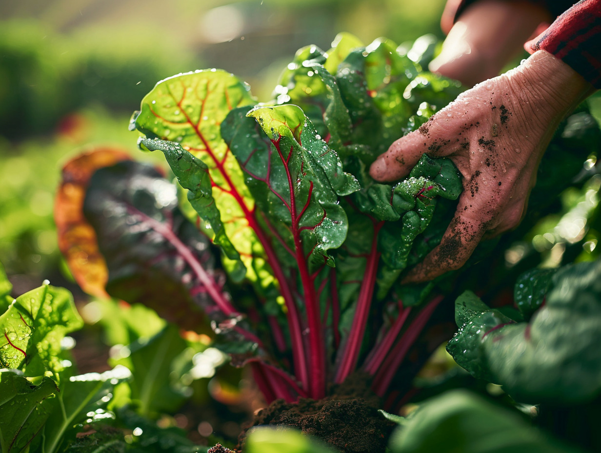 potager blette rouge