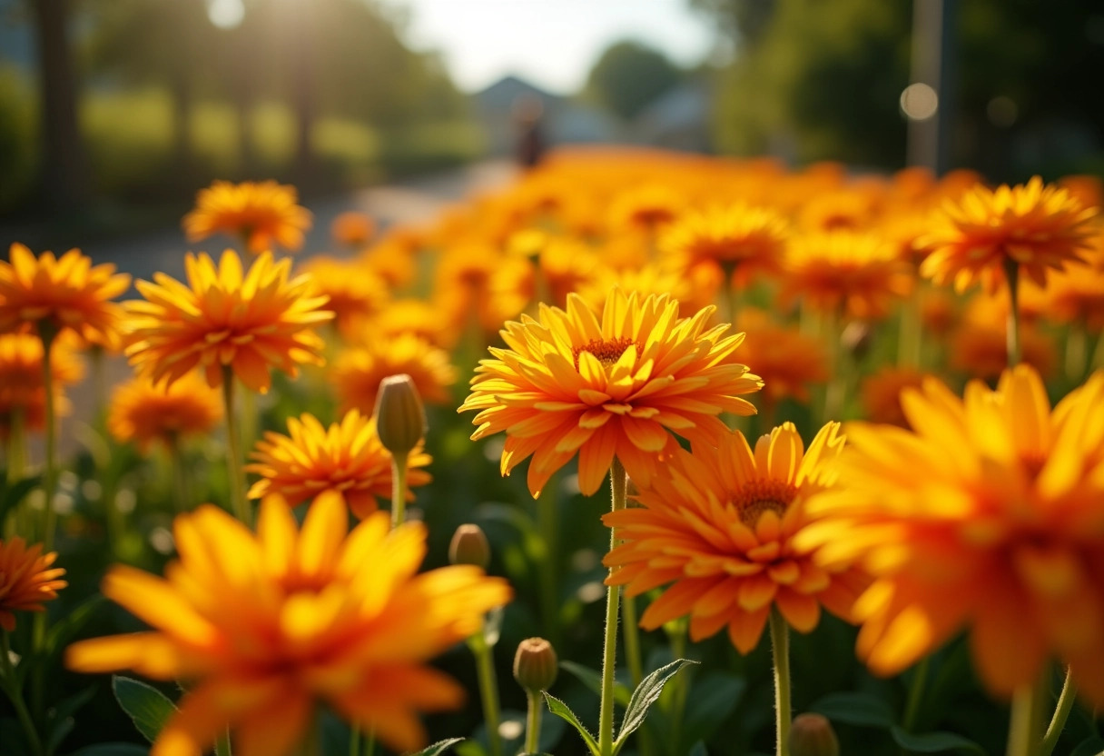 fleurs topinambours
