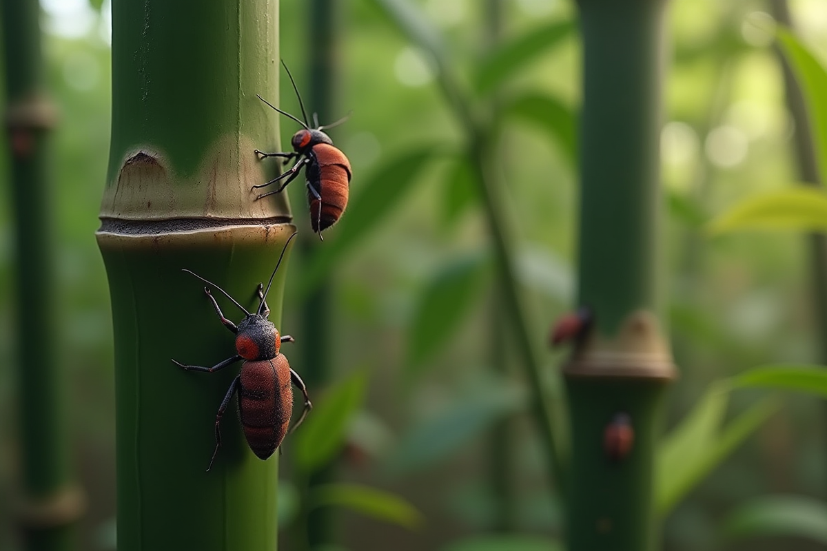 bambou insectes