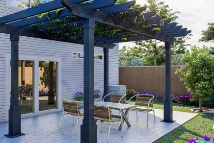 Installer une pergola à Palaiseau : confort, design et protection toute l’année